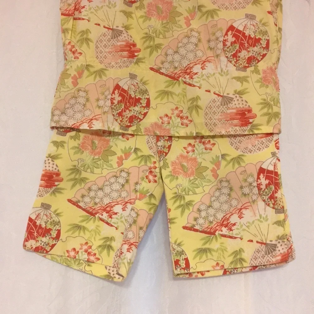 🌸Janie and jack (6to12months) yellow floral set GUC🌸